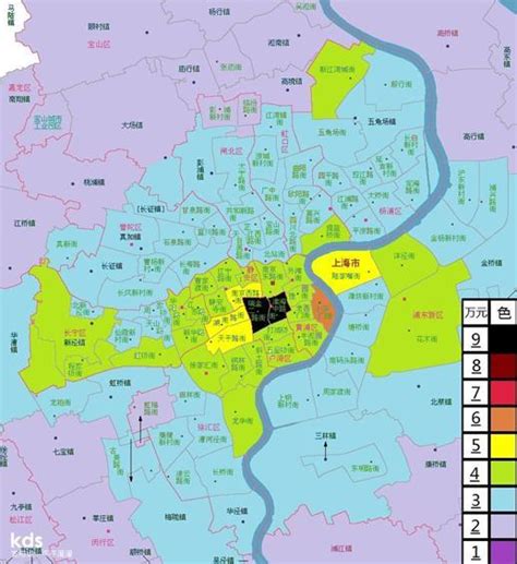 上海房价地段图,上海的房价现在是多少
