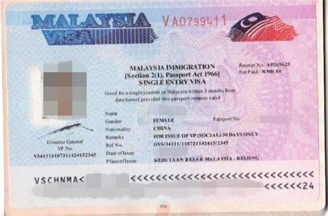 马来西亚旅游签证办理流程?